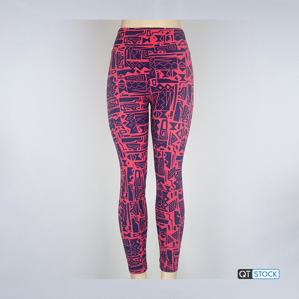 LulaRoe OS Leggings 060 Geometric Tribal