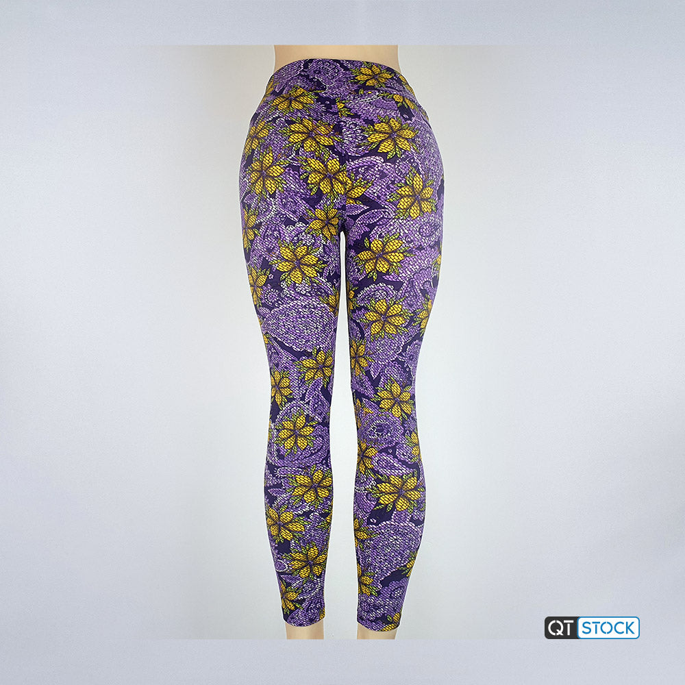 LulaRoe OS Leggings 064 Floral Paisley