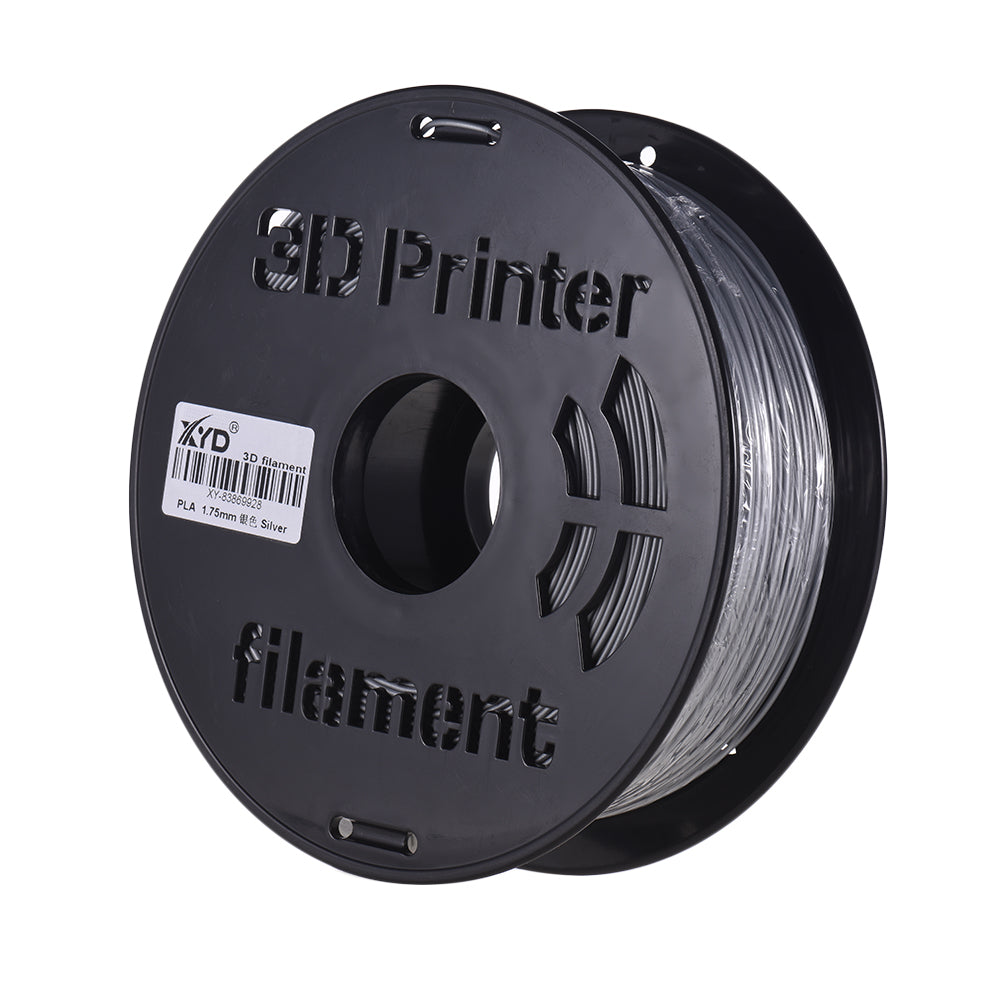 1kg Spool PLA Filament 1.75mm printing consumables for 3D Printers Silver