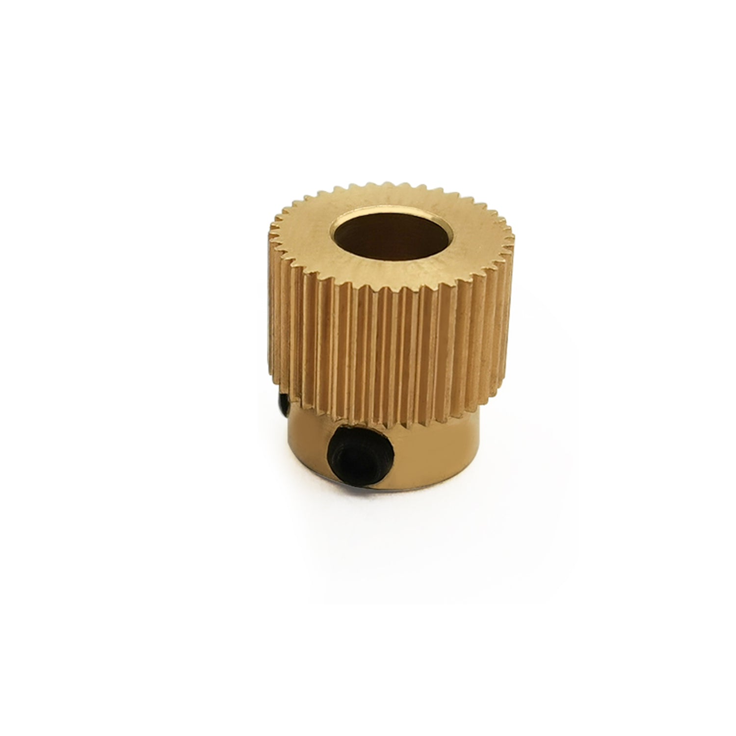 1pc Brass Extruder Pulley 40 Teeth 5mm Bore 11mm Outside Diameter Compatible with Creality Ender 3/3S/V2/5, CR10/10S/V2 for 3D Printer