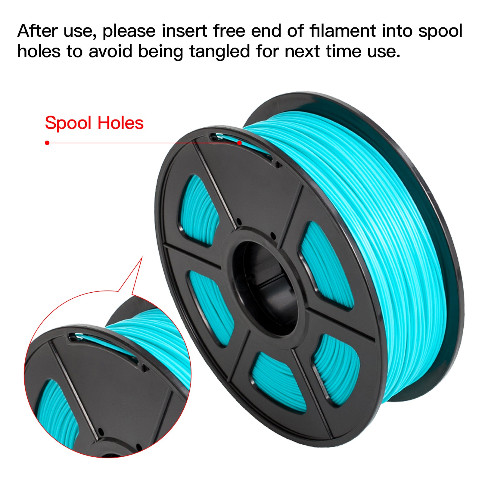 1kg Spool SUNLU PLA 3D Printer Filament 1.75mm diameter printing consumables for most FDM 3d Printers, Fuchsia or Yellow