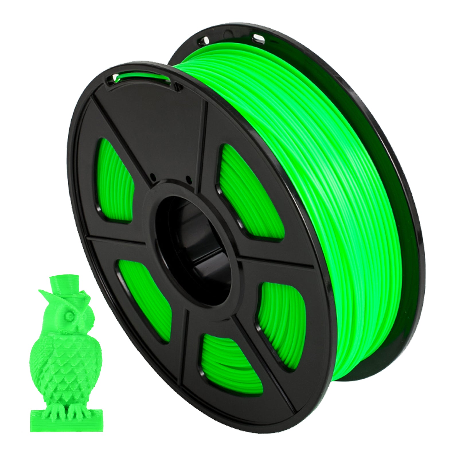 1kg Spool SUNLU PLA+ 3D Printer Filament 1.75mm diameter suitable for most FDM 3D printers, Green, Bluish Grey, Skin colour