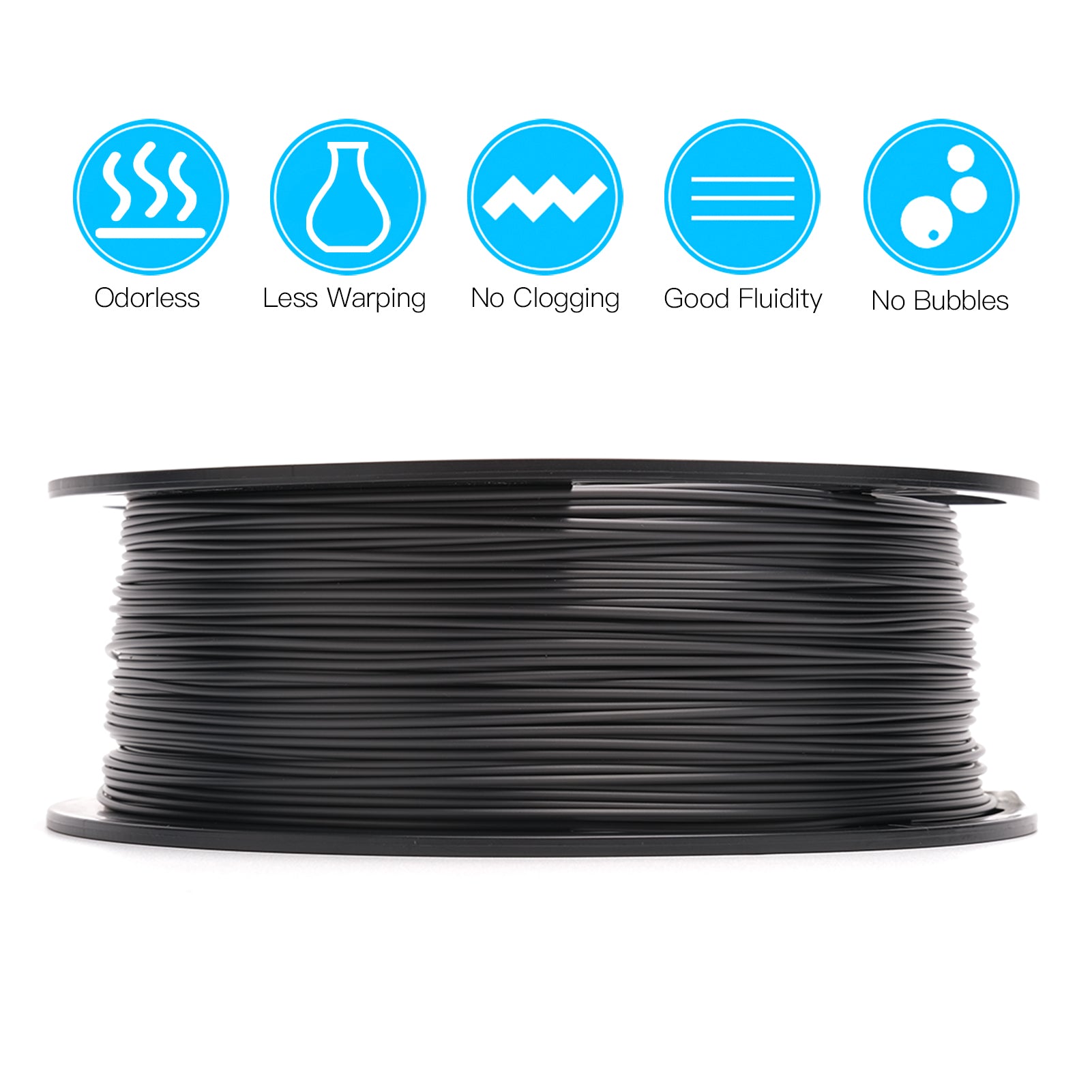 1kg Spool eSUN PLA Gloss Filament 1.75mm diameter Eco-Friendly printing consumables compatible with Creality Artillery Anycubic 3D Printers
