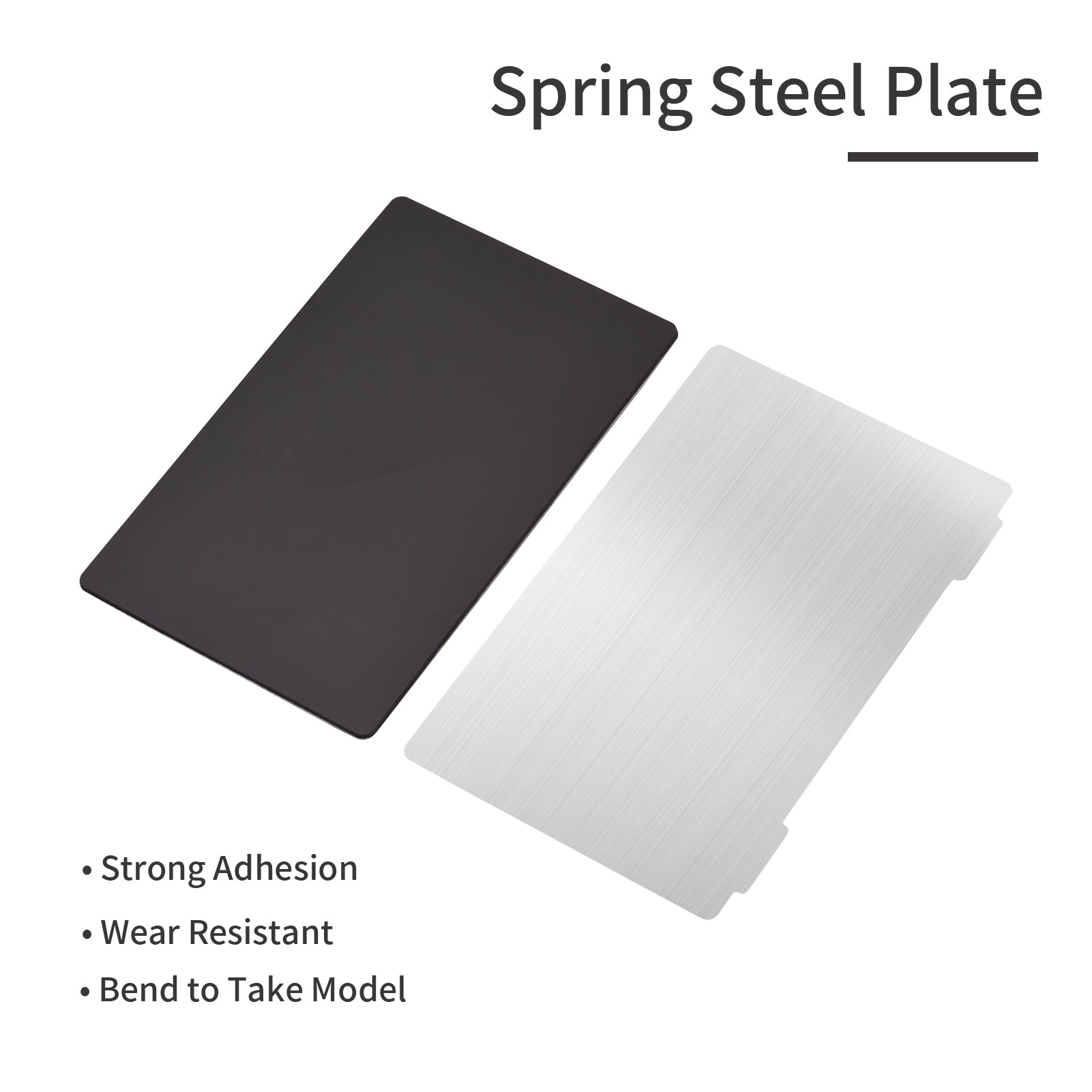 135*80mm Removal Spring Steel Flexible Build Plate Sheet for Anycubic Photon/Photon S 3D Printer