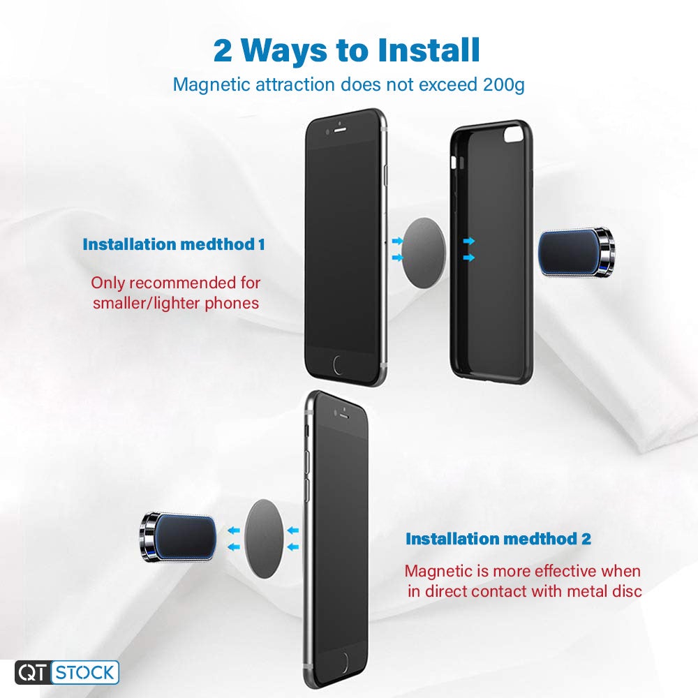 Universal flat Magnetic Mobile Phone Mount