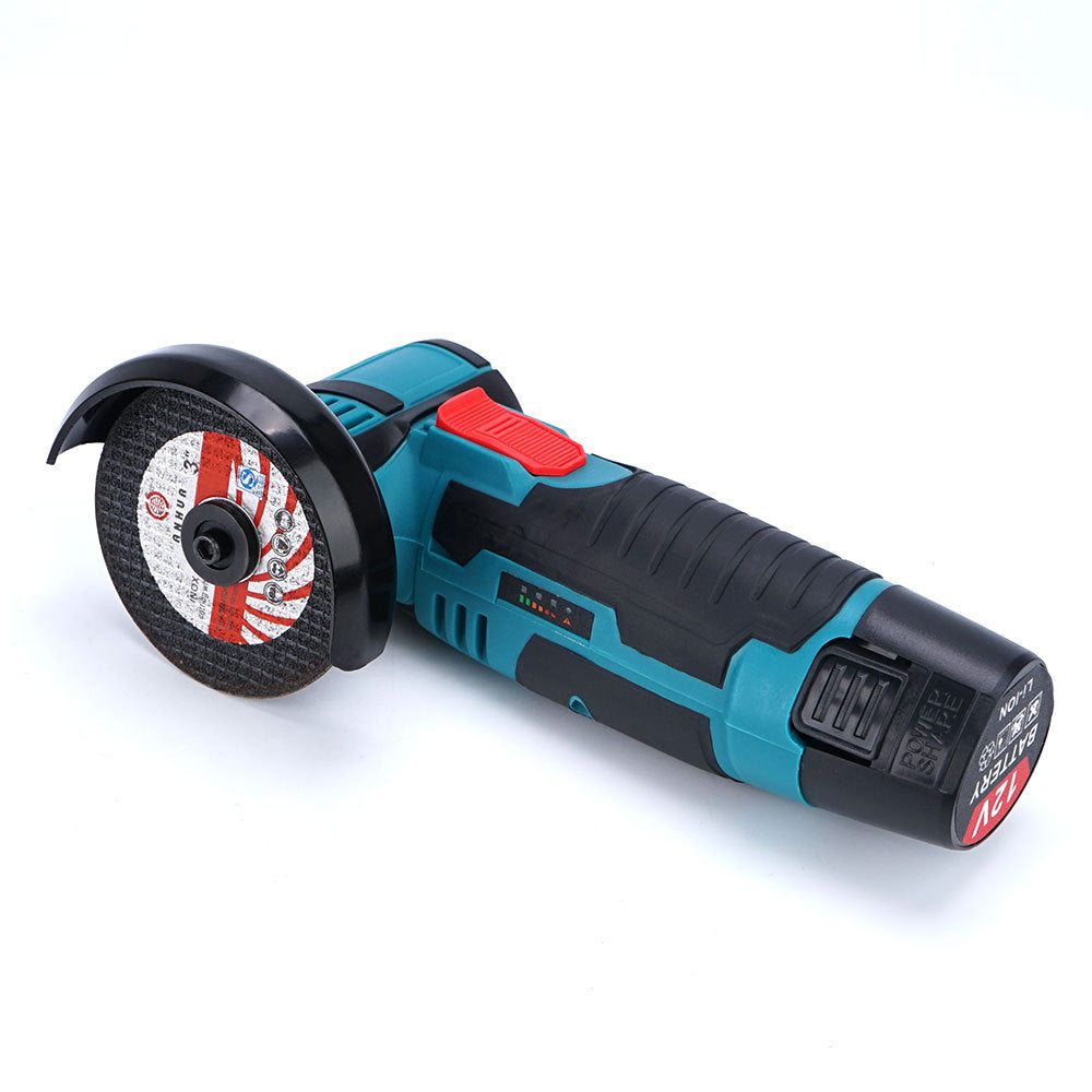 Lithium Battery Cordless Mini Electric Cutting Machine Grinder Polisher With two Batteries