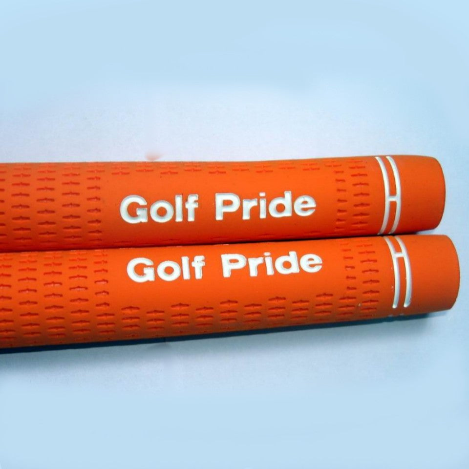 Anti-Slip Soft Rubber Golf Grip – 265mm (Orange)
