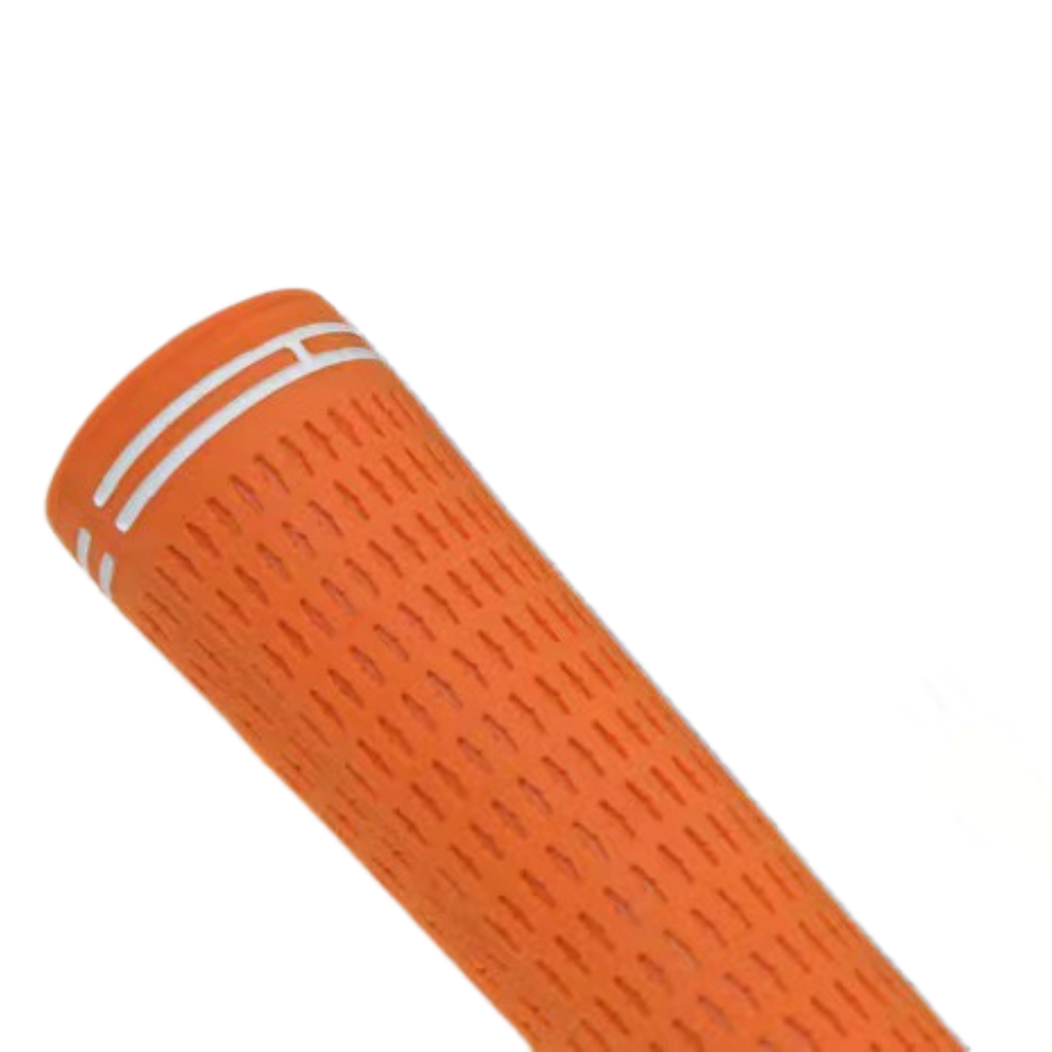 Anti-Slip Soft Rubber Golf Grip – 265mm (Orange)