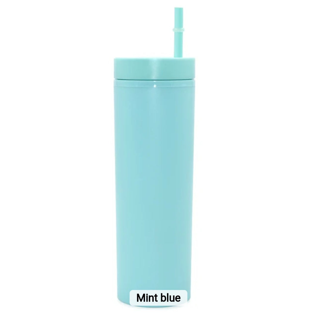 16Oz Plastic Tumbler:  Perfect for Permanent Vinyl