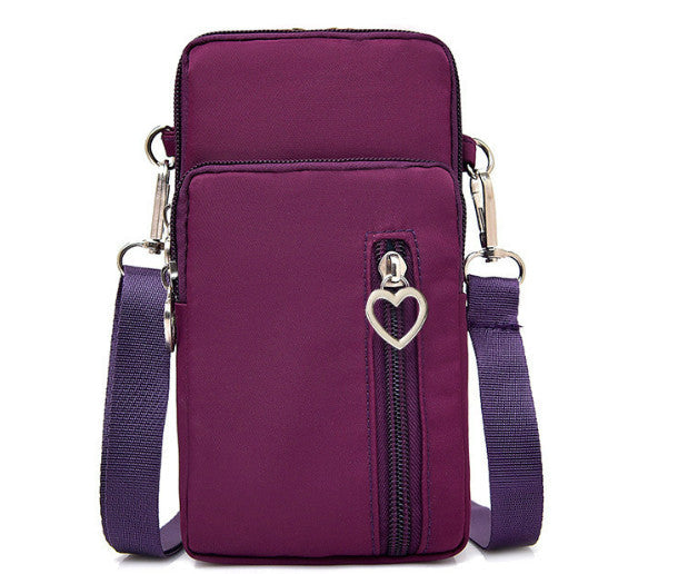 Women’s Crossbody Mini Phone Bag – Purple