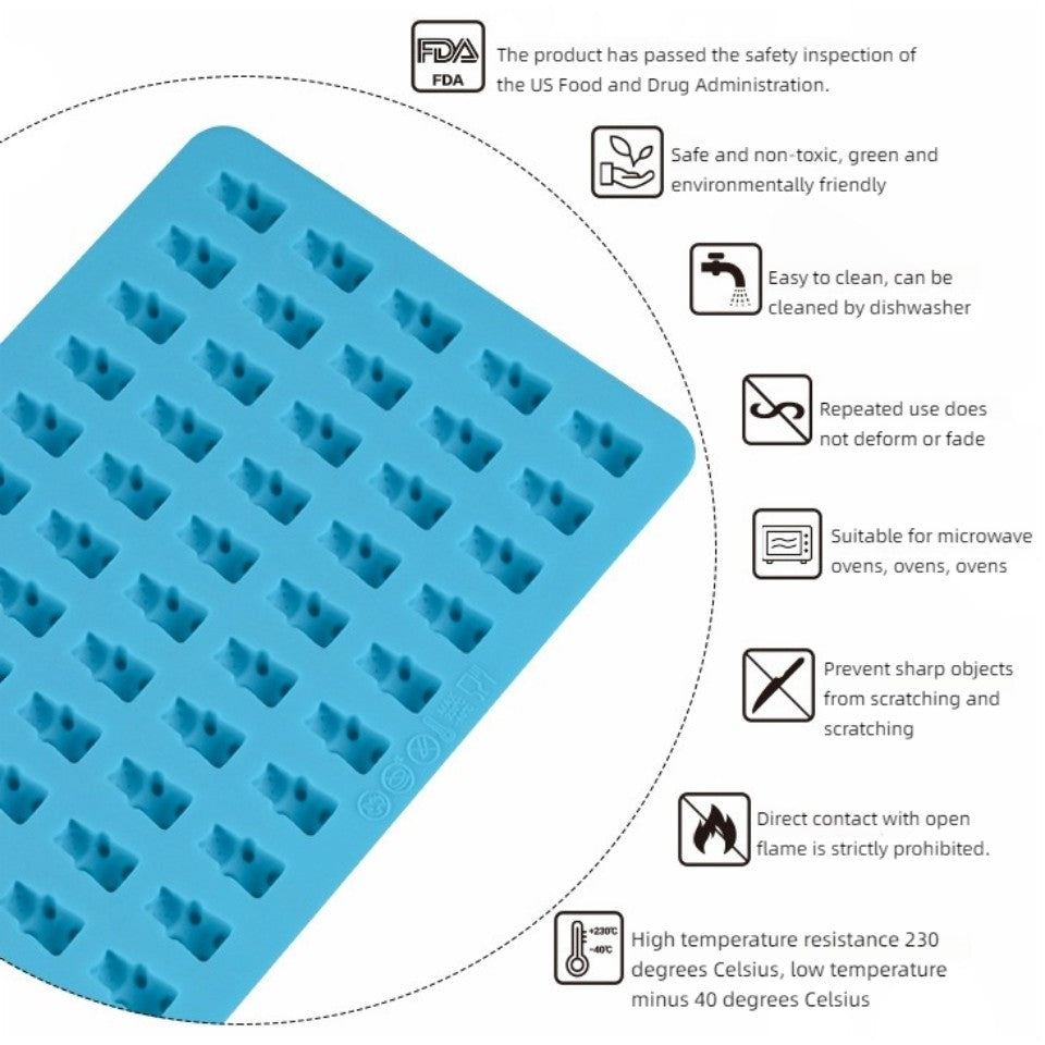 Bear Silicone Chocolate Mold – DIY Baking