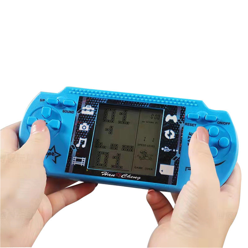 LED Large Screen Tetris Handheld Game Console – Classic Electronic Toy
