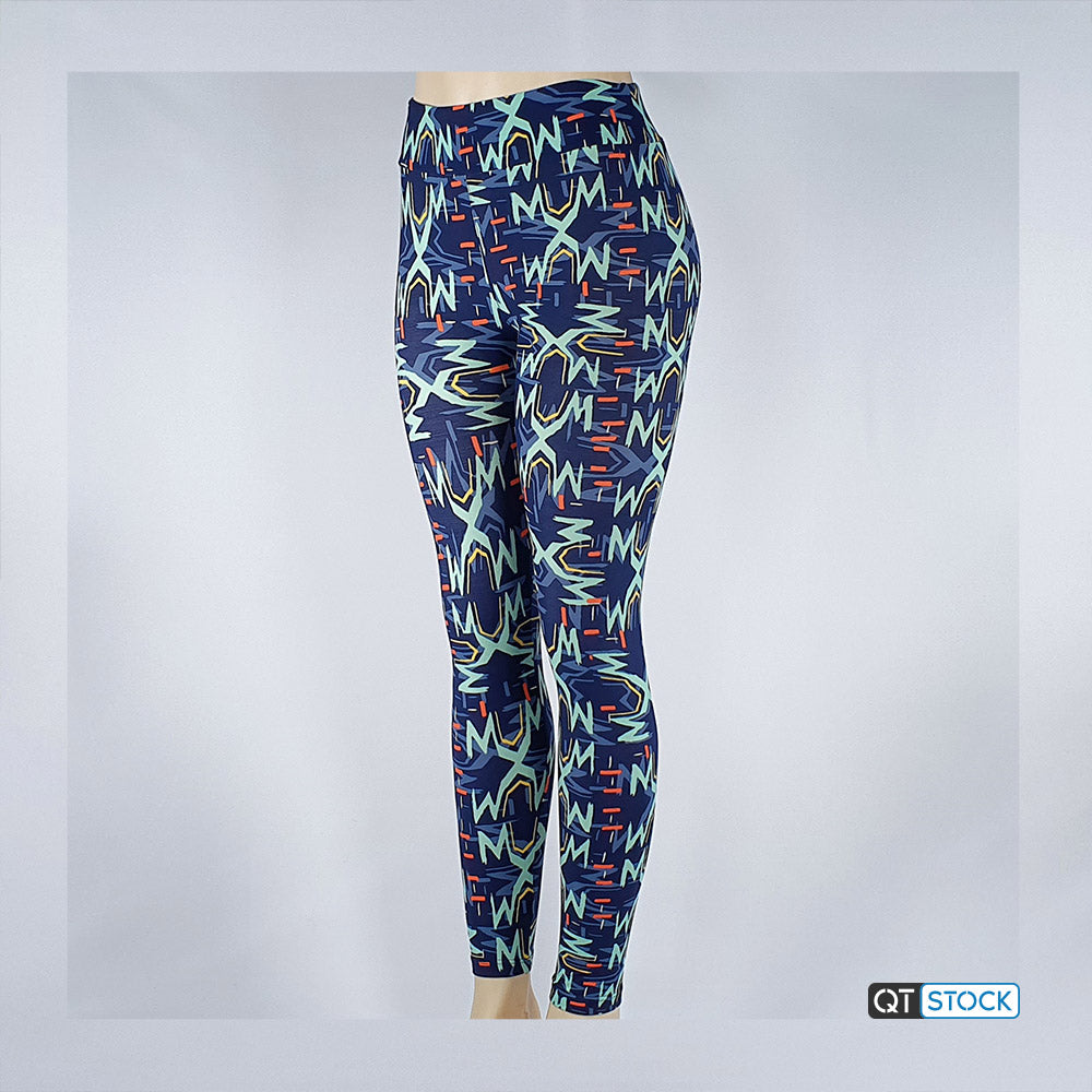 LulaRoe OS Leggings 067 Psychedelic