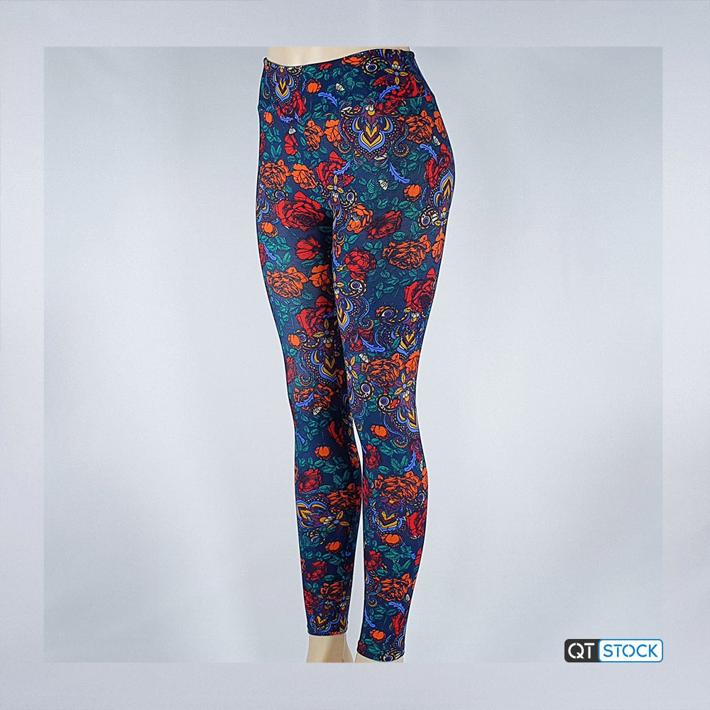 LulaRoe OS Leggings 090 Floral