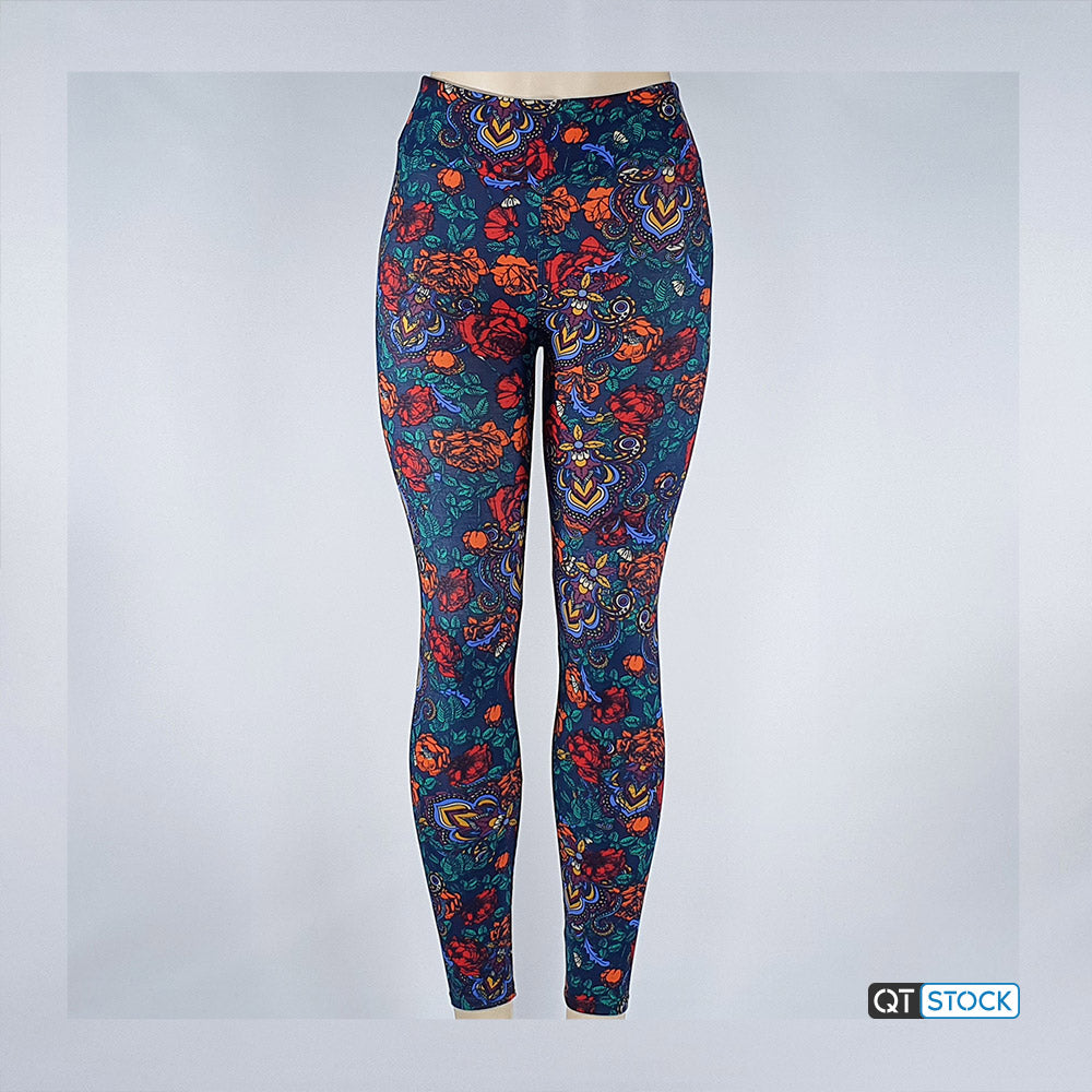 LulaRoe OS Leggings 090 Floral