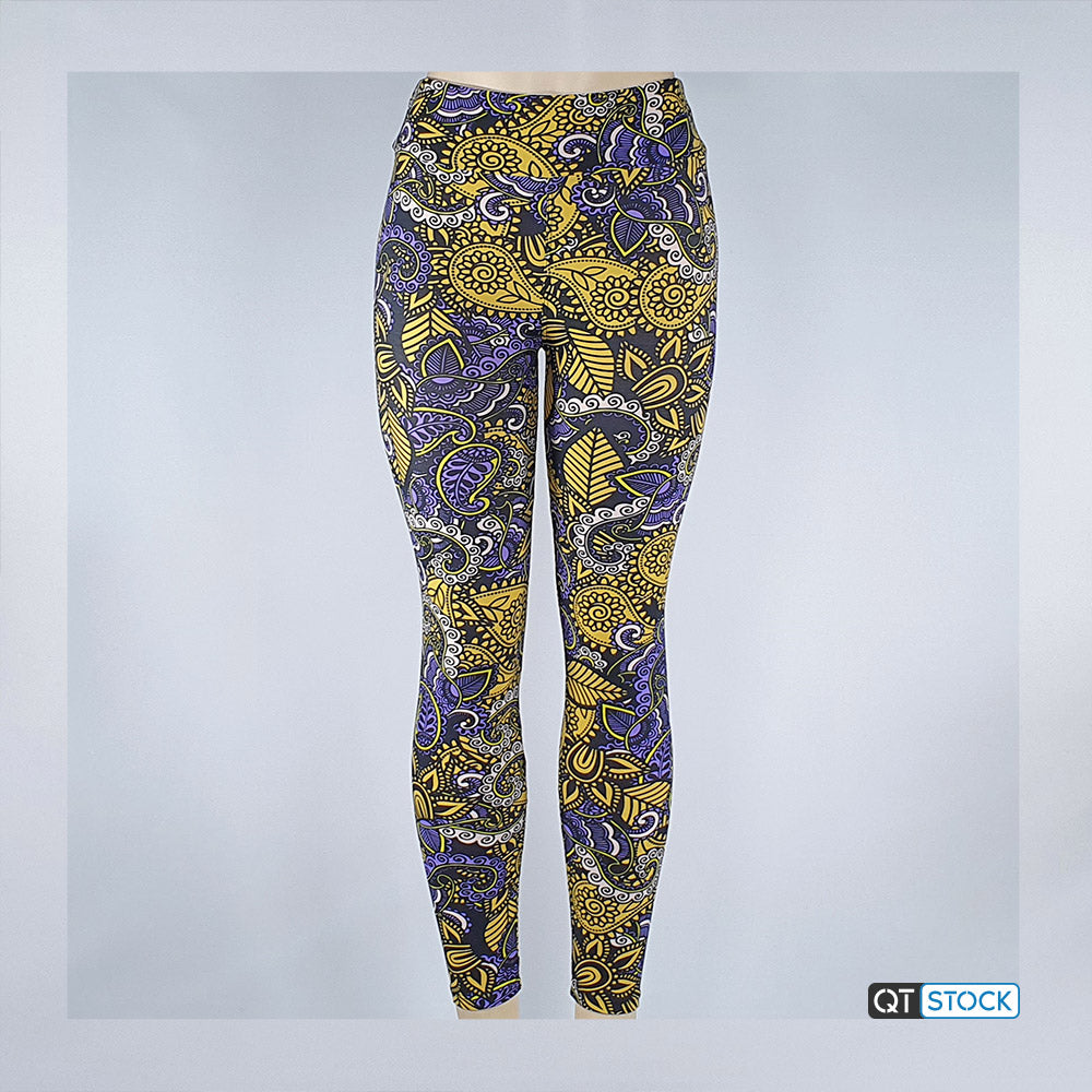 LulaRoe OS Leggings 100 Paisley