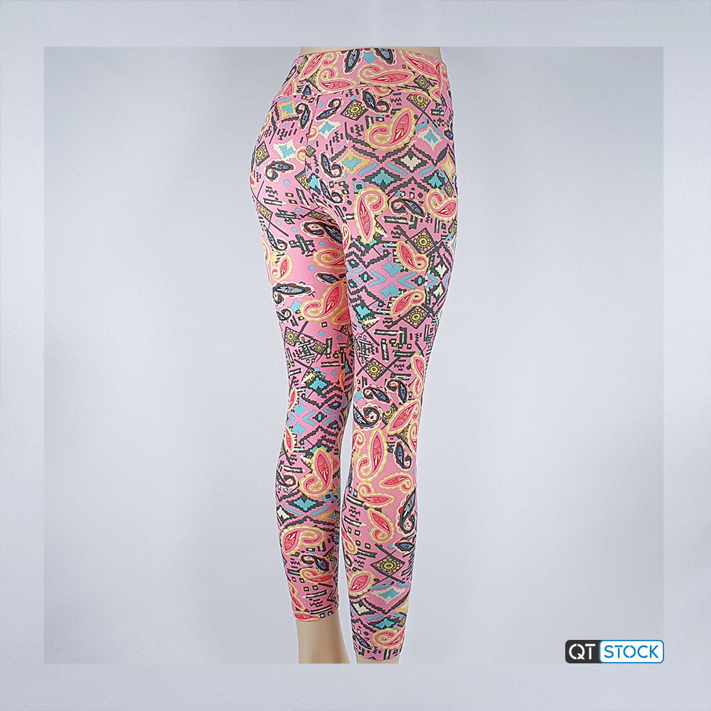 Paisley Pattern High Waisted Yoga Pants Soft Leggings for Women Tummy  Control Workout Running Leggings : : Clothing, Shoes & Accessories