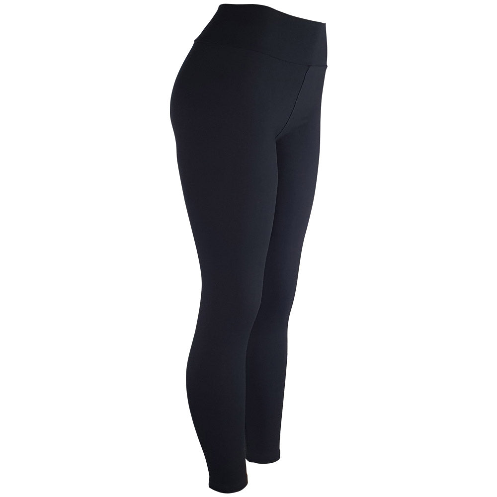 Black Yoga Leggings with high waist - QT Stock