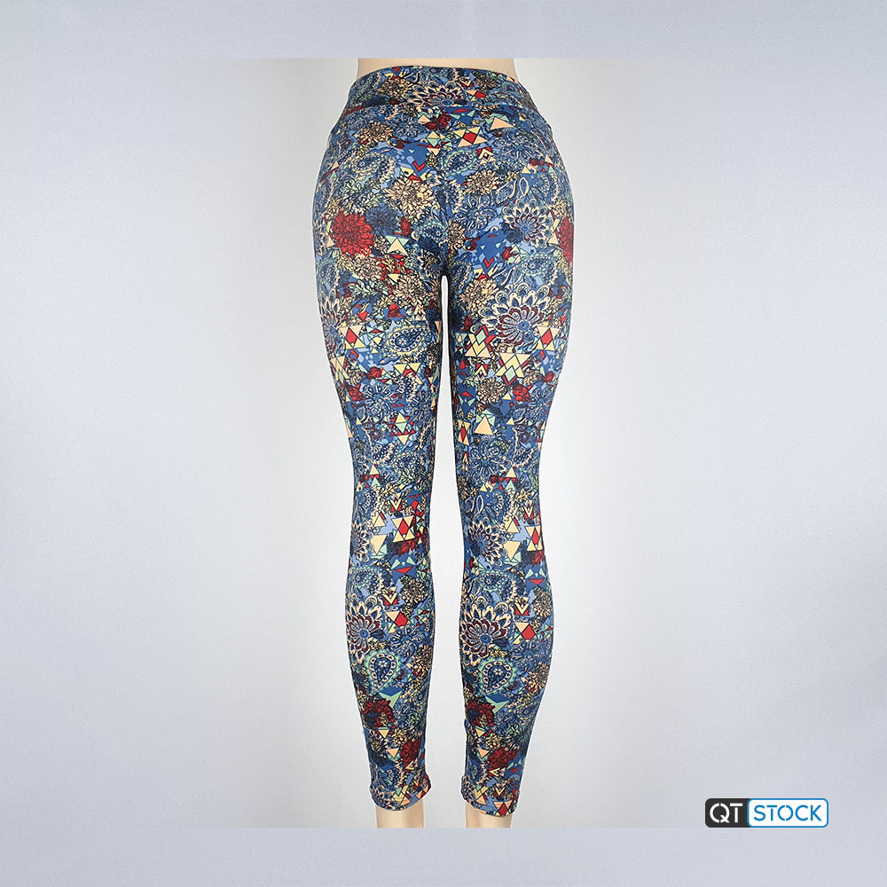 LulaRoe OS Leggings 112 Paisley