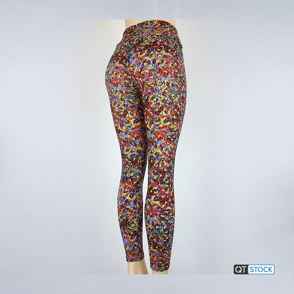 LuLaRoe Leggings Women's One Size Multicolor Geometric Pattern