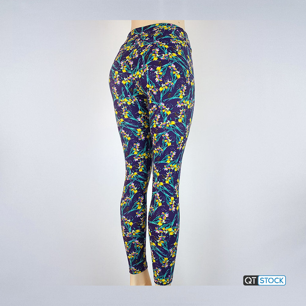 LulaRoe OS Leggings 124 Floral