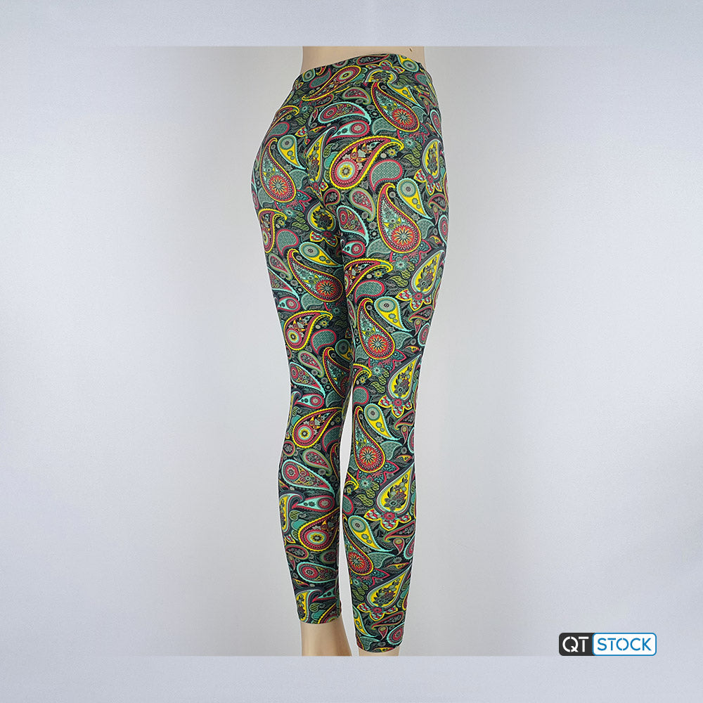 LulaRoe OS Leggings 077 Paisley