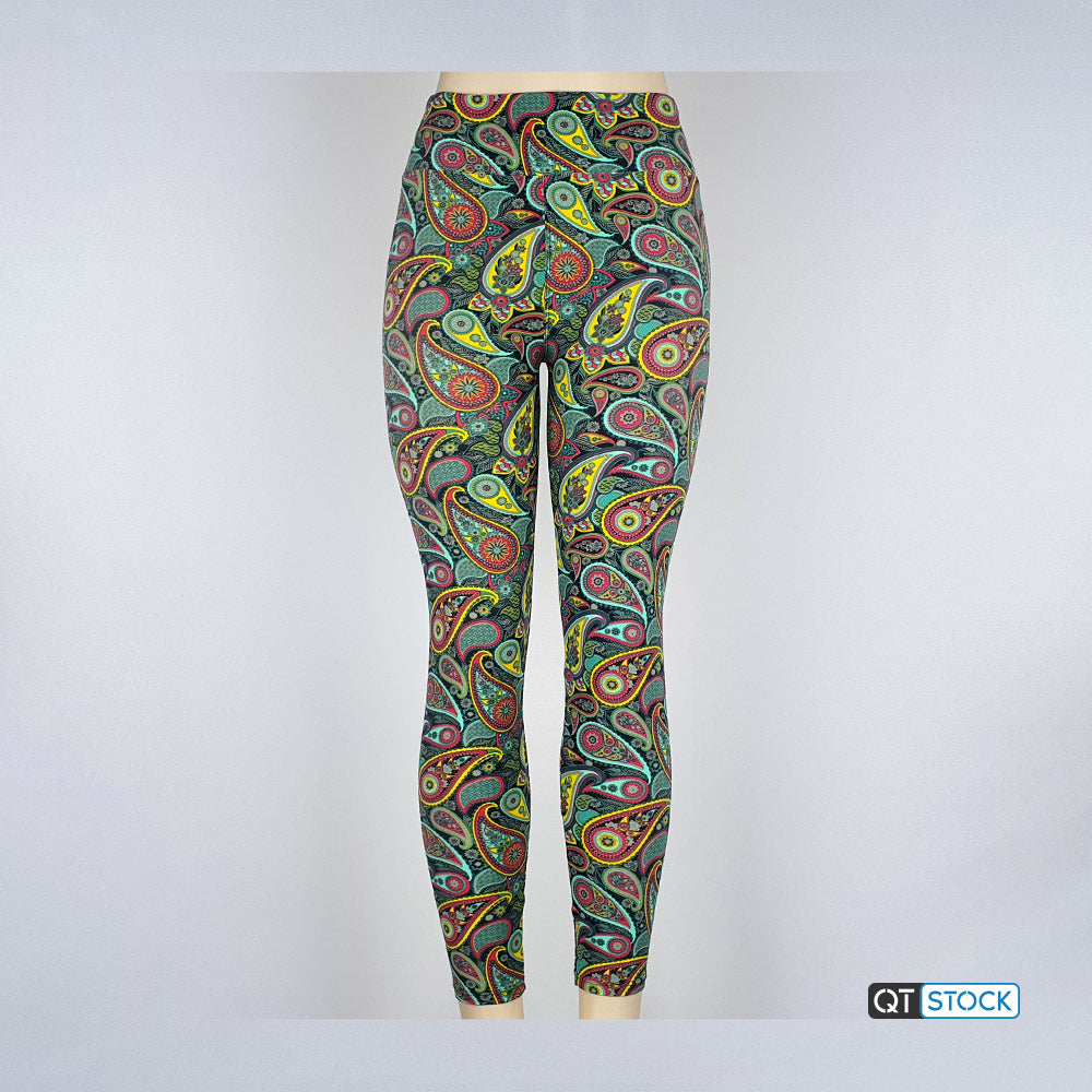 LulaRoe OS Leggings 077 Paisley