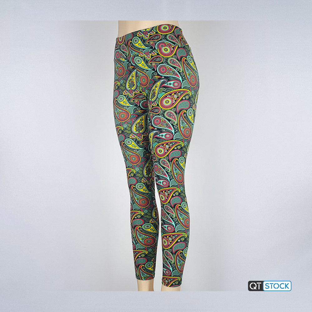 LulaRoe OS Leggings 077 Paisley