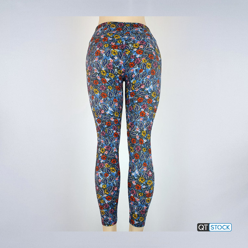 LulaRoe OS Leggings 128 Paisley