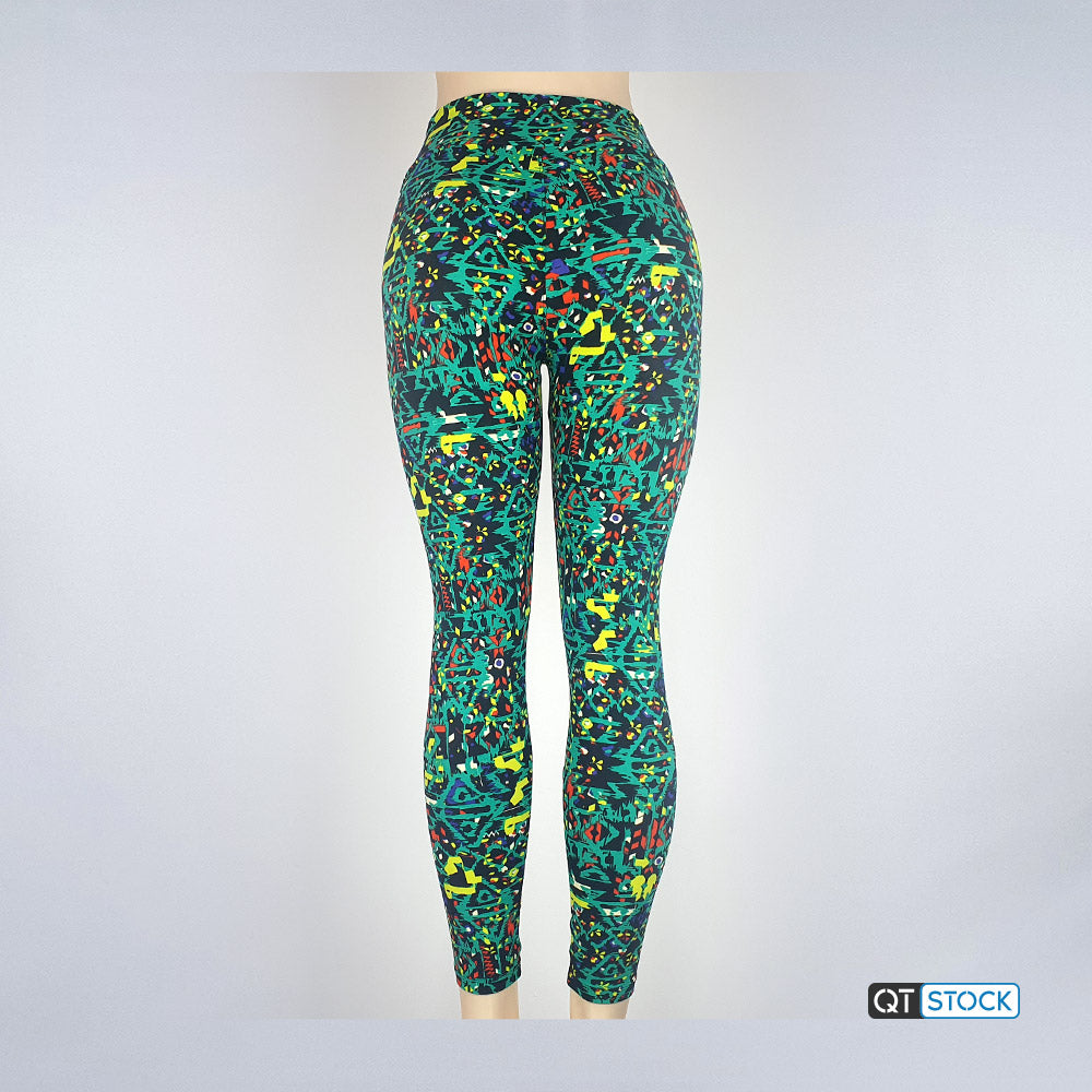 LulaRoe OS Leggings 075 Psychedelic