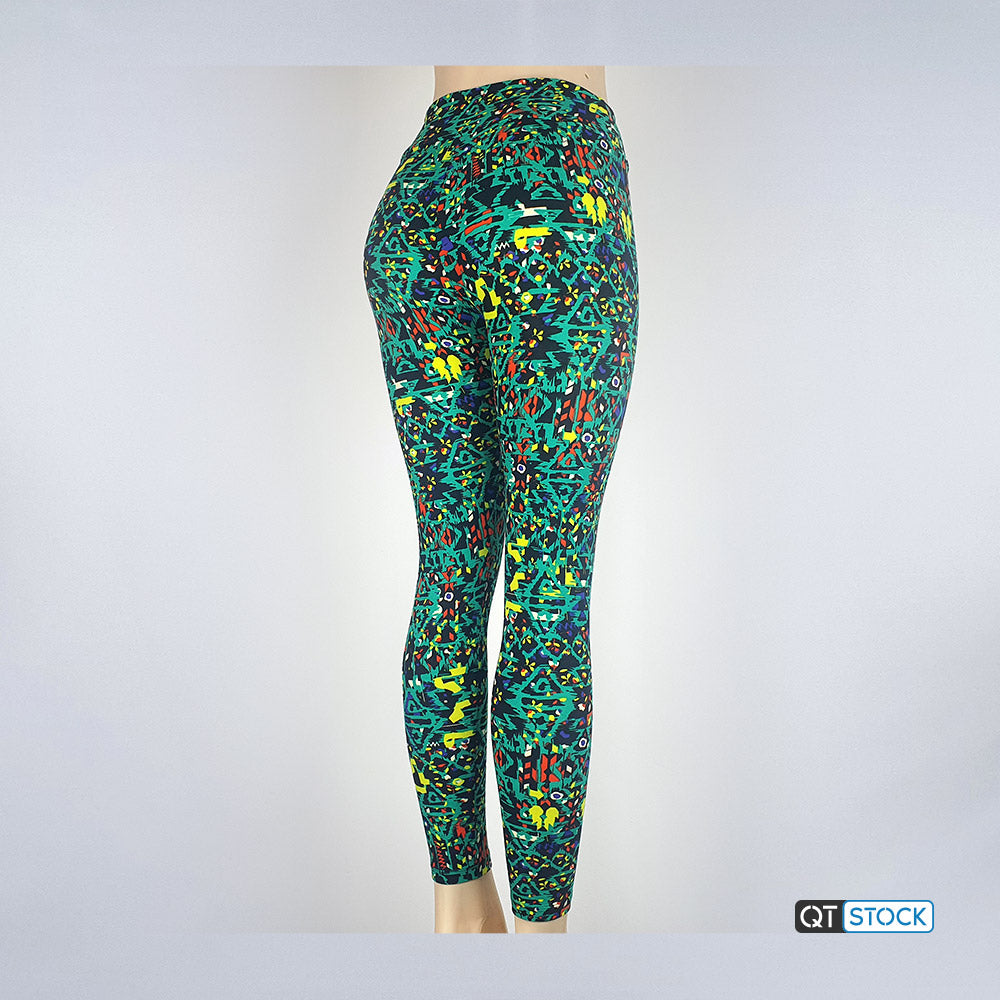 LulaRoe OS Leggings 075 Psychedelic