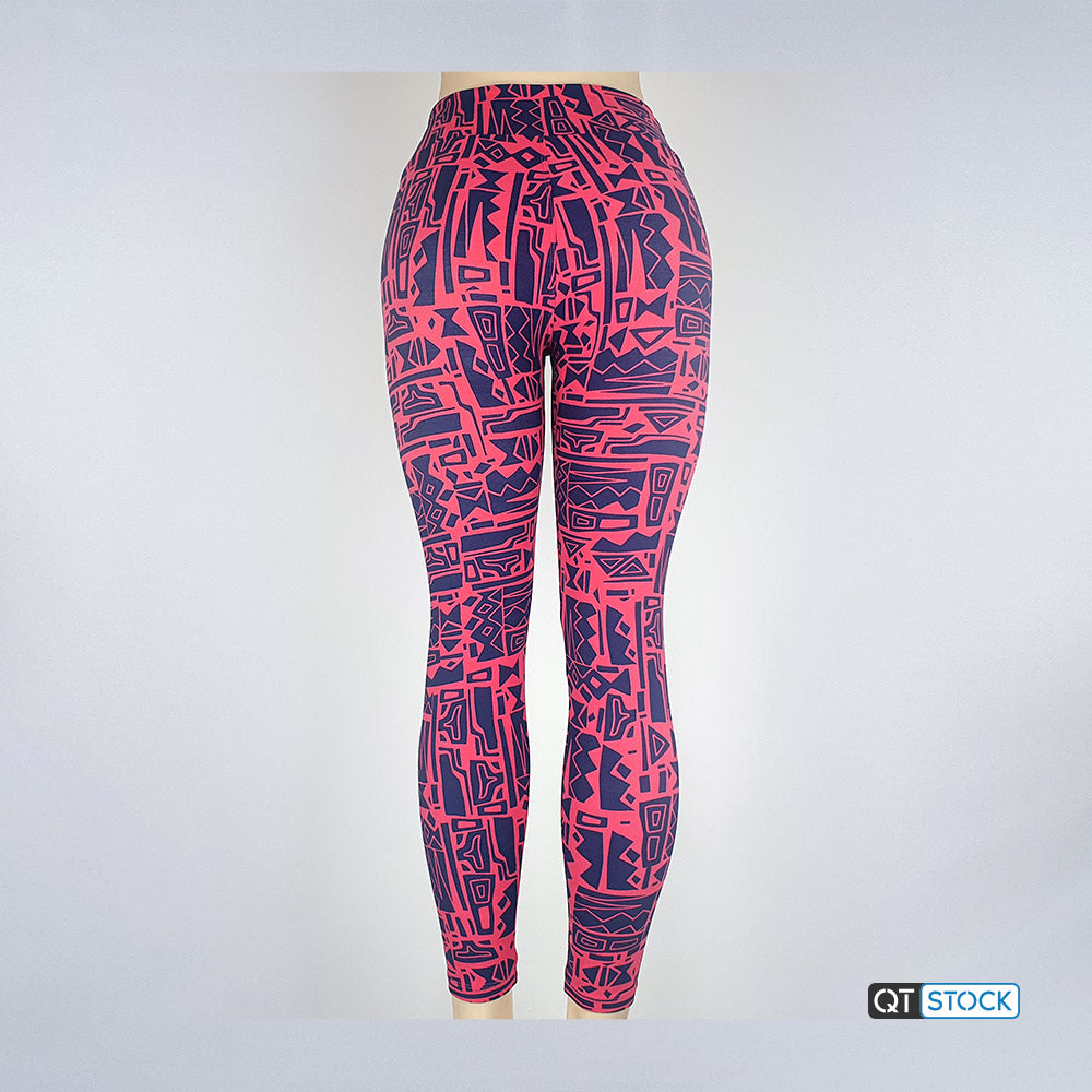 LulaRoe OS Leggings 060 Geometric Tribal