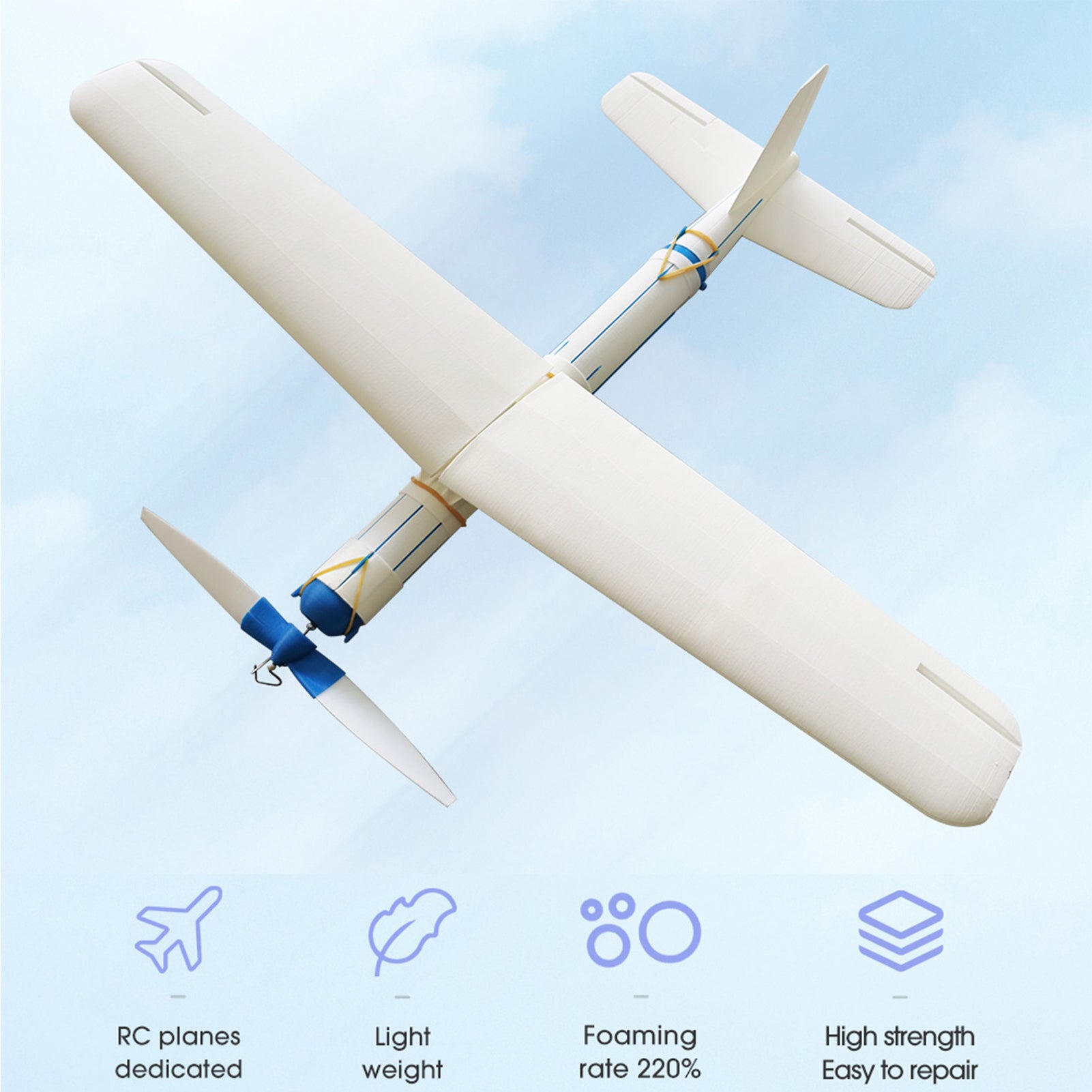 1kg Spool eSUN foaming PLA-LW Lightweight Filament diameter pri